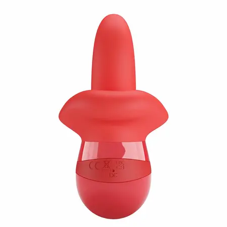 Pretty Love Obelia Dual-Action Tongue Vibrator, 10 Modes, Waterproof