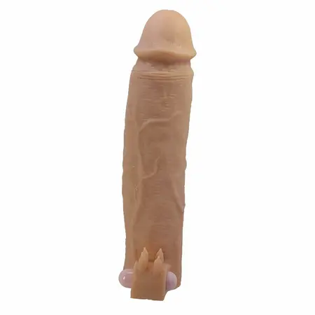 Pretty Love Xerxes Extension Sleeve with Vibrating Clitoral System, 17cm