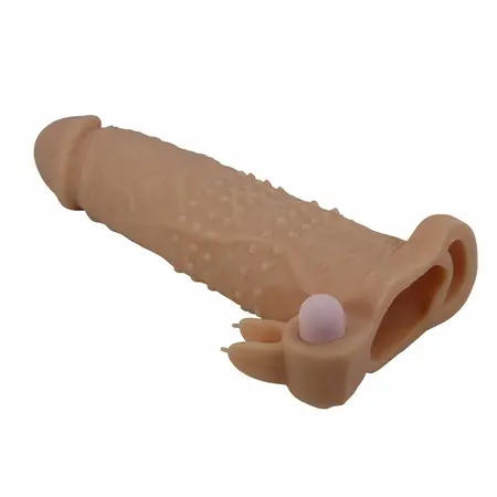 Pretty Love Quillon navlaka za produženje sa vibrirajućim metkićem, 17 cm, TPR