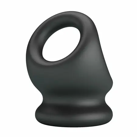 CRAZY BULL Oberon Silicone Support Ring Black - Ergonomic Design