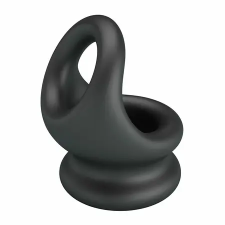 CRAZY BULL Oberon Silicone Support Ring Black - Ergonomic Design