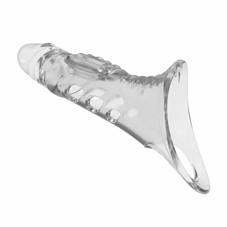 Pretty Love Transparent Extension Sleeve TPE 22cm Ergonomic Design