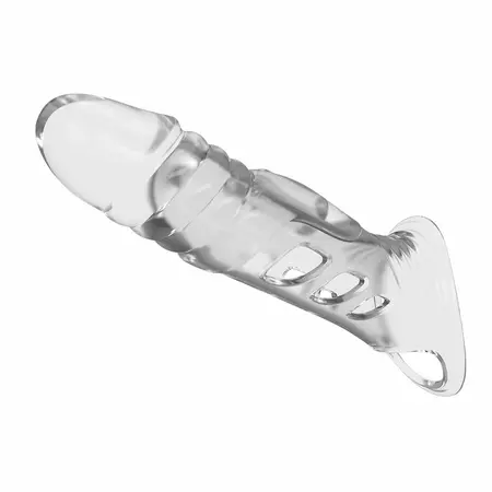 Pretty Love Transparent Extension Sleeve TPE 22cm Ergonomic Design