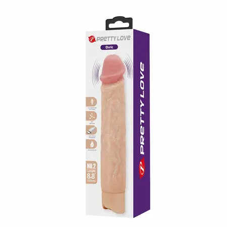 Pretty Love Osric Flexible Vibration Device, Realistic Texture, USB-C