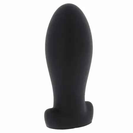 HIDDEN DESIRE Extreme Heavy Stretcher Plug Medium crni silikonski čep 5.5cm