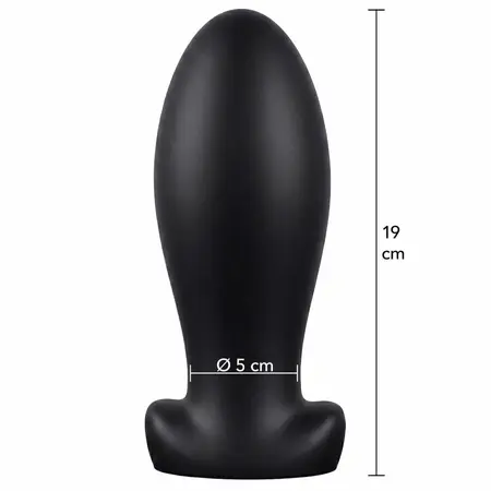 HIDDEN DESIRE Extreme Heavy Stretcher Plug Extra Large silikonski čep 7.5cm
