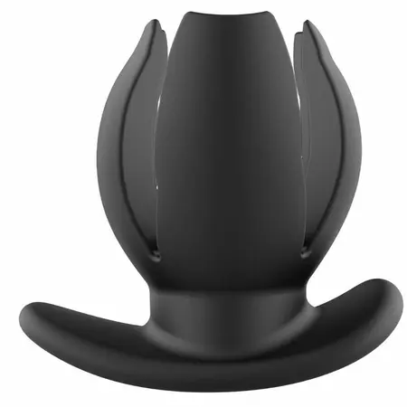 HIDDEN DESIRE Extreme Spreader četvorostrani silikonski ekspandirajući plug crni