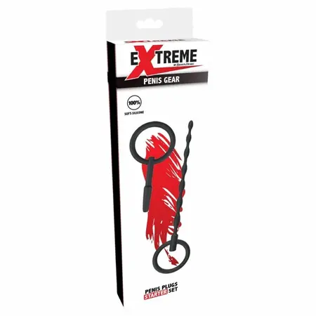 Hidden Desire Extreme Starter Urethral Sound Set Silicone 2 Units
