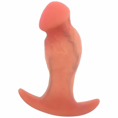 Hidden Desire Inferno 16 cm Anatomical Plug Liquid Silicone Black