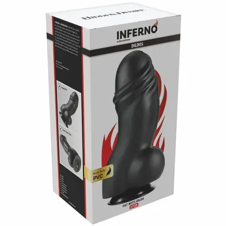 Hidden Desire Inferno Fat Boys intimna mašina 27cm, baza sa vakuumom, PVC