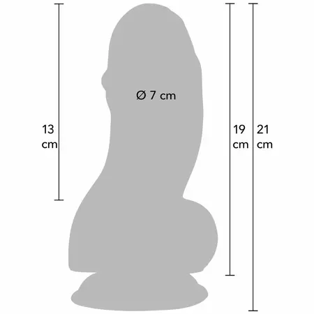 Hidden Desire Inferno Fat Boys 19cm Intimate Machine with Suction Cup PVC