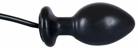Seven Creations Fanny Hill's analni konus na naduvavanje sa snažnom vibracijom, 12 cm, crni