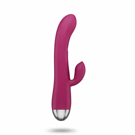 Easytoys Vibe Rabbit vibrator u malina roze boji sa dva motora od silikona