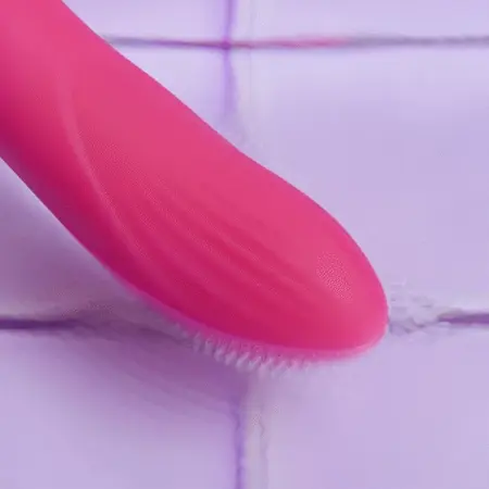Easytoys Vibe Rabbit vibrator u malina roze boji sa dva motora od silikona