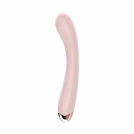 Easytoys Vibe roze vibrator za G tačku od ergonomskog silikona sa USB punjenjem