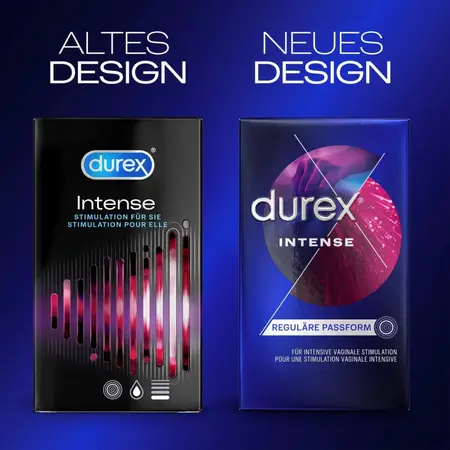 Durex Intense Orgasmic 24 komada, stimulišući kondomi sa lubrikantom