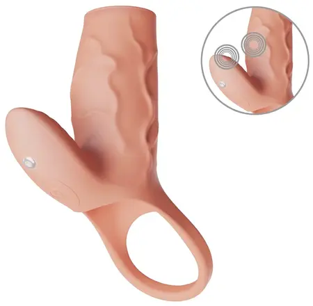 Realistixxx Real Sleeve Clit S silikonski intimni stimulator sa vibracijom
