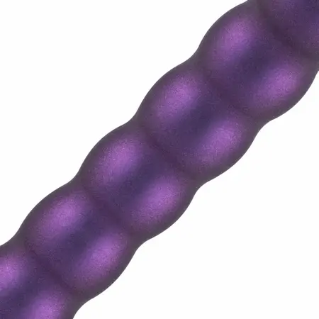 No-Parts metalik ljubičasti intimni silikonski model sa vakuum postoljem 17cm