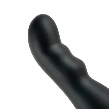 No Parts Jake intimni model sa stabilnim postoljem crni 16.8cm silikon
