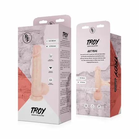Real Fantasy Troy model sa pokretnom kožom 25cm sa fleksibilnim anatomskim sistemom