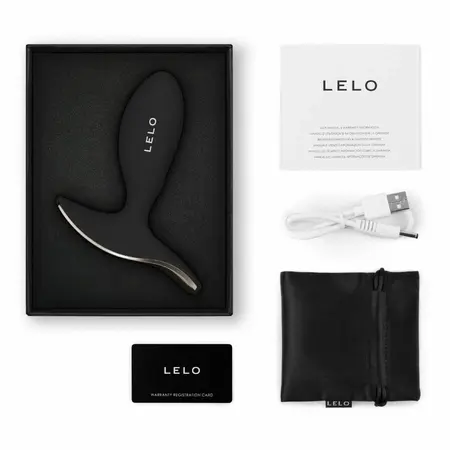 LELO SURFER 2 unisex vibrirajući čep u crnoj boji, vodootporan i sa kontrolom preko aplikacije