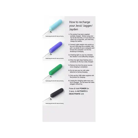 Maia Toys Jayden Rechargeable Vibrating Support Ring Transparent