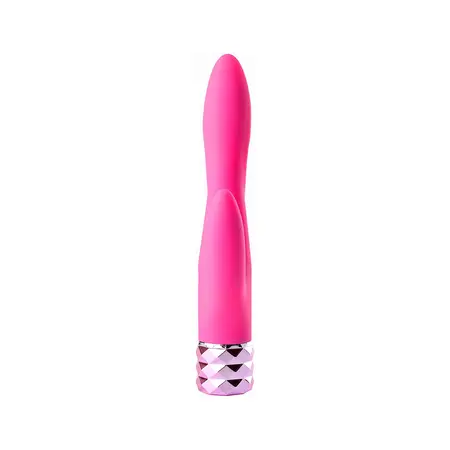 Maia Victoria Silicone Dual Motor Intimate Device, USB Rechargeable, Pink