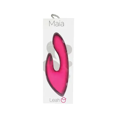 Loving Joy Leah Dual-Action intimni masažer sa dvostrukim delovanjem USB vodootporni silikonski roze