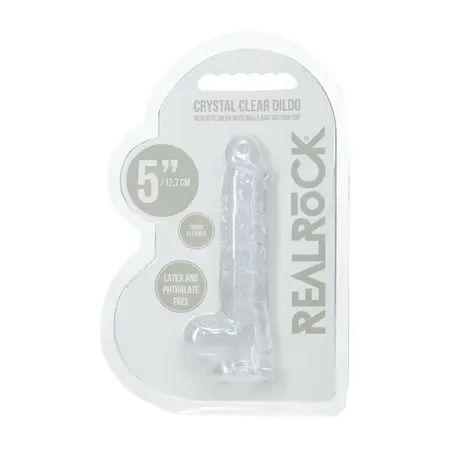 REALROCK Crystal Clear anatomski model od 12.7 cm sa vakuumskim postoljem, providan