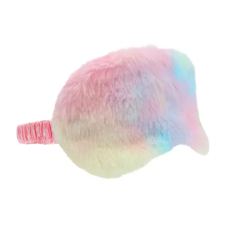 Loving Joy Fluffy Mask Multicolor - Soft Plush Eye Cover Adjustable
