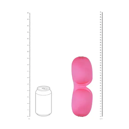 Loving Joy 3D Contoured Eye Mask Pink - Pressure-Free Sensory Blindfold