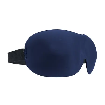 Loving Joy 3D konturisana maska za oči teget plava, ergonomska plišana maska za spavanje