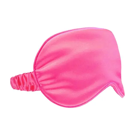 LoversPremium satenska maska u roze boji nežni podesivi povez za oči