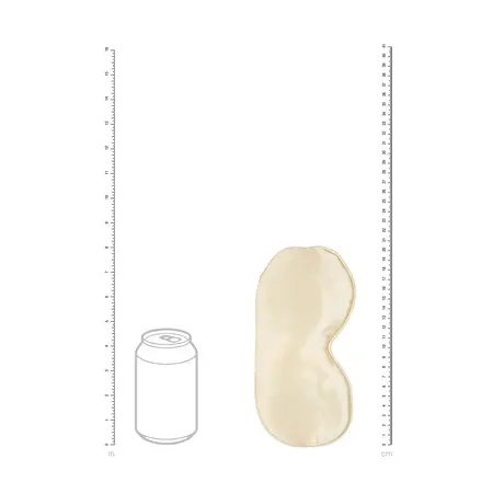 LoversPremium Satin Mask Gold - Elegant Sensory Play Accessory