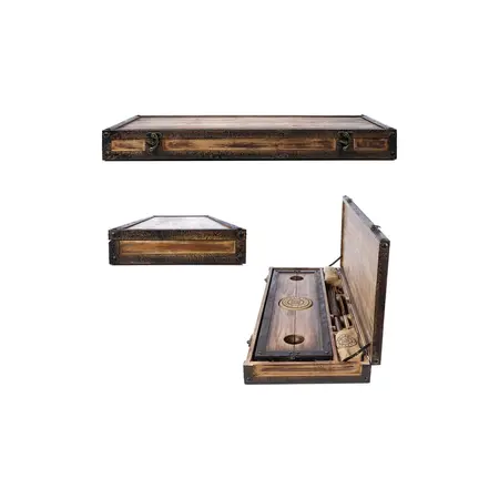 Lodbrock Schlossmeister Pillory Set - Premium Pine & Leather Collection