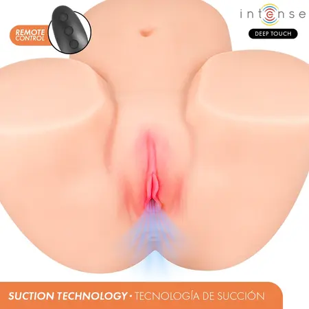 INTENSE Deep Touch Ginger višenamenska intimna mašina od 5.3 kg sa funkcijom usisavanja, grejanja i daljinskim upravljačem