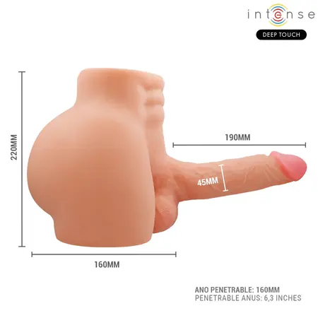 INTENSE Deep Touch Richie Torso 4.7kg vibrirajući i potisni sistem od TPE materijala