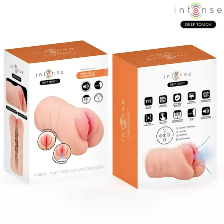INTENSE Deep Touch Krista vibrirajući intimni uređaj sa daljinskim upravljačem, TPE, zvuk