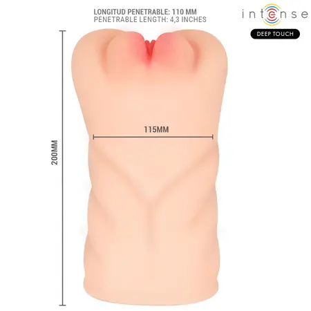 INTENSE Deep Touch Krista vibrirajući intimni uređaj sa daljinskim upravljačem, TPE, zvuk