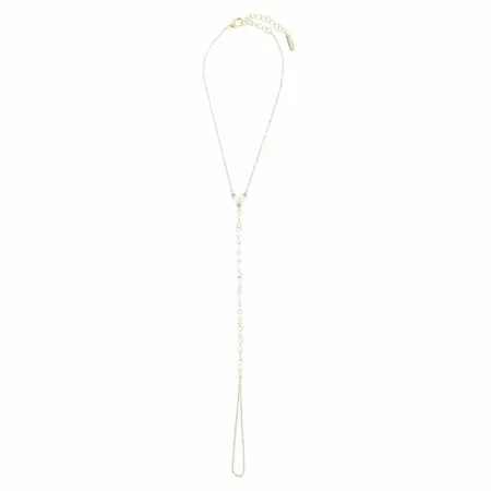 Otazu Pearl Anklet Cream elegantni podesivi lančić sa biserima univerzalna veličina