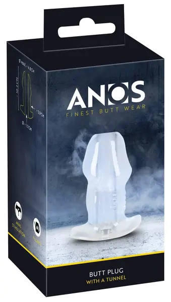ANOS Tunnel providni intimni čep 10.2 cm TPE šuplji dizajn