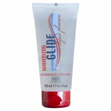 HOT Warming Glide lubrikant na bazi vode 100ml, formula za nežno zagrevanje
