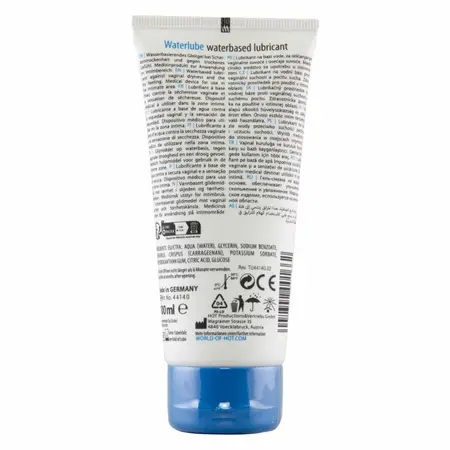 HOT Water Lube Waterbased 100ml - Alpine Spring Water Formula
