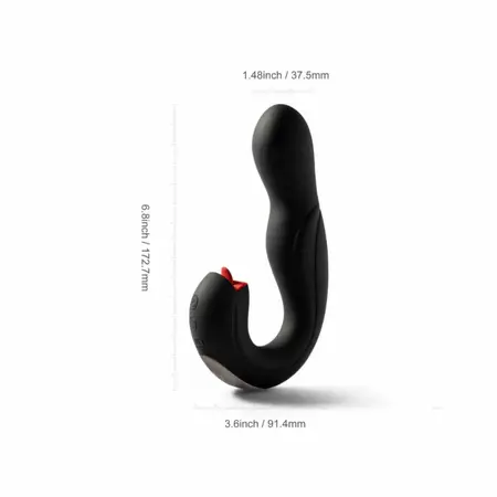 HoneyPlayBox JOI Pro Dual Action Vibrator Black Wireless Remote