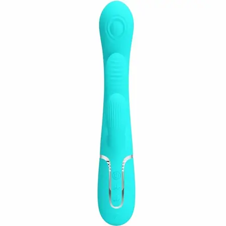 Pretty Love Shania BW-500041-1 plavi silikonski stimulator sa trostrukom funkcijom