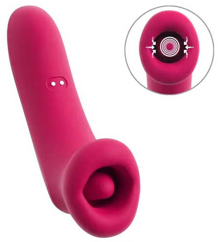 You2Toys Oral Fun vibrirajući stimulator sa vakuumom, 14.5 cm, silikon, USB