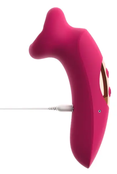 You2Toys Oral Fun vibrirajući stimulator sa vakuumom, 14.5 cm, silikon, USB