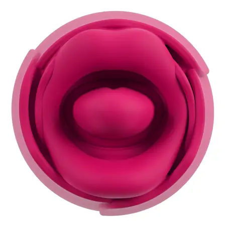 You2Toys Oral Fun vibrator sa silikonskim jezikom i 8 modova rada, roze, 11.3 cm