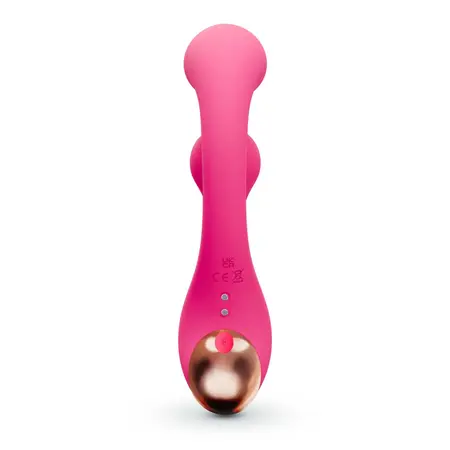 Crushious Pleaser Pink intimni stimulator sa rotirajućom stimulacijom 17.7cm