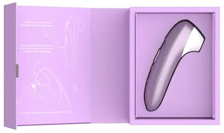 Womanizer Pro Lilac, kompaktni sistem sa vazdušnim impulsima, 11 nivoa intenziteta, vodootporan